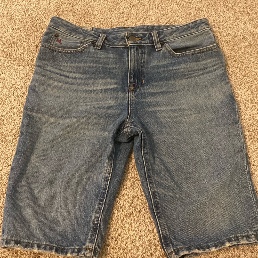 Boys Polo jean shorts size 18